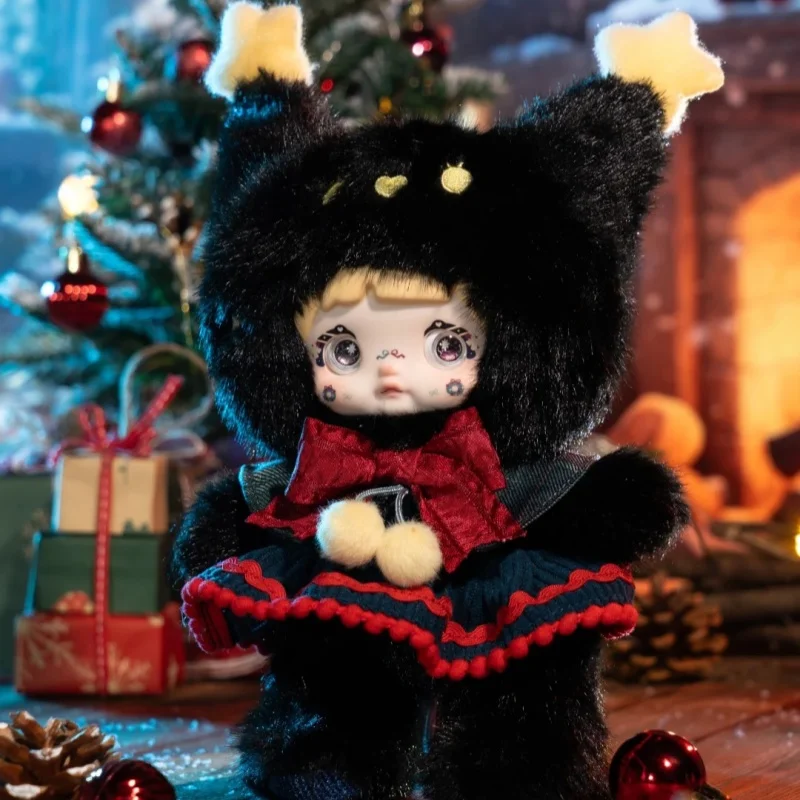 جديد Nommmi السحرية عشية عيد الميلاد سلسلة صندوق أعمى Kawaii الفينيل أفخم دمية حقيبة قلادة ديكور نموذج العصرية لعبة الفتيات الاطفال هدية