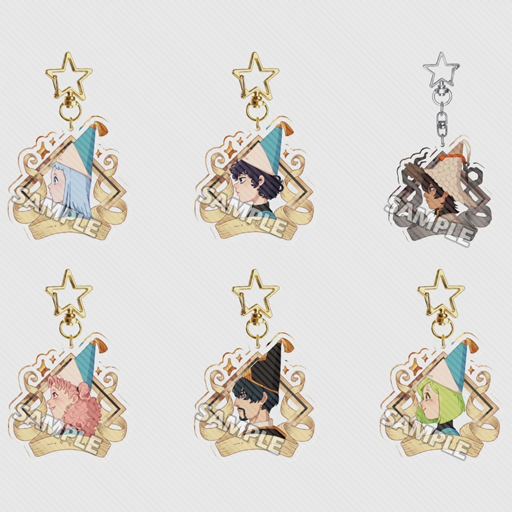 

Anime Peripheral Acrylic KeyChain WHA Coco Agott Arklaum Olruggio Qifrey Tetia Richeh Ininia Backpack Pendant Exquisite Gift
