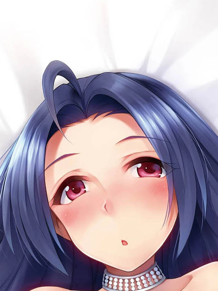 Dakimakura Anime Pillow Cover Azusa Miura Double Sided HD Print 2WAY Life Size Anime Body Pillowcase Gifts