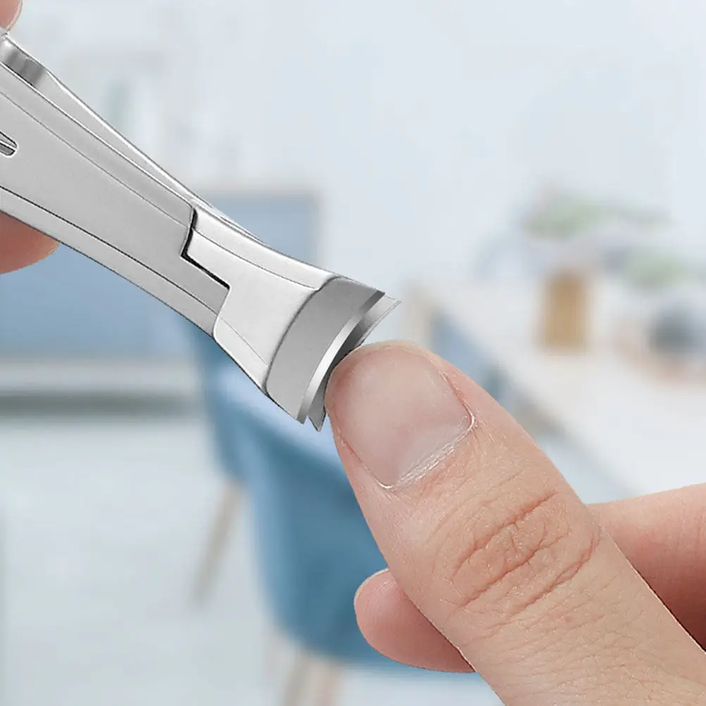 

Stainless Steel Nail Clipper Ultra Sharp Precision Heavy Duty Fingernail Clipper for Men Women Thick Nails Nail Trimming Tool