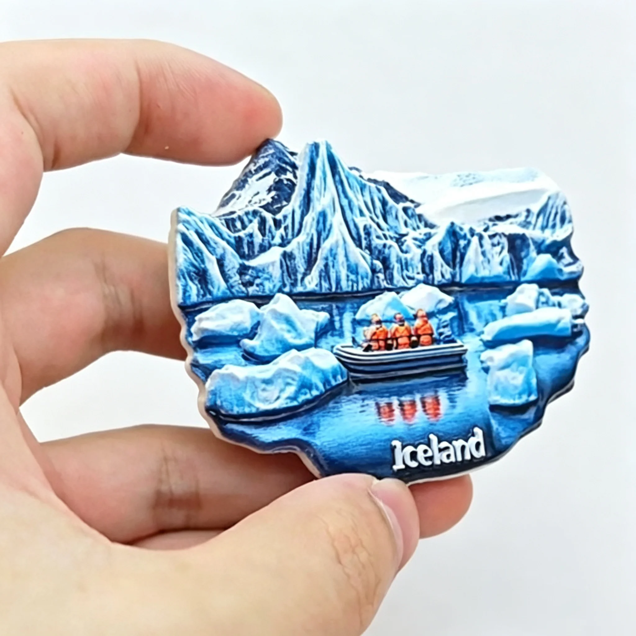Europe Iceland 3D Fridge Magnets Tourism Souvenir Refrigerator Magnets Sticker