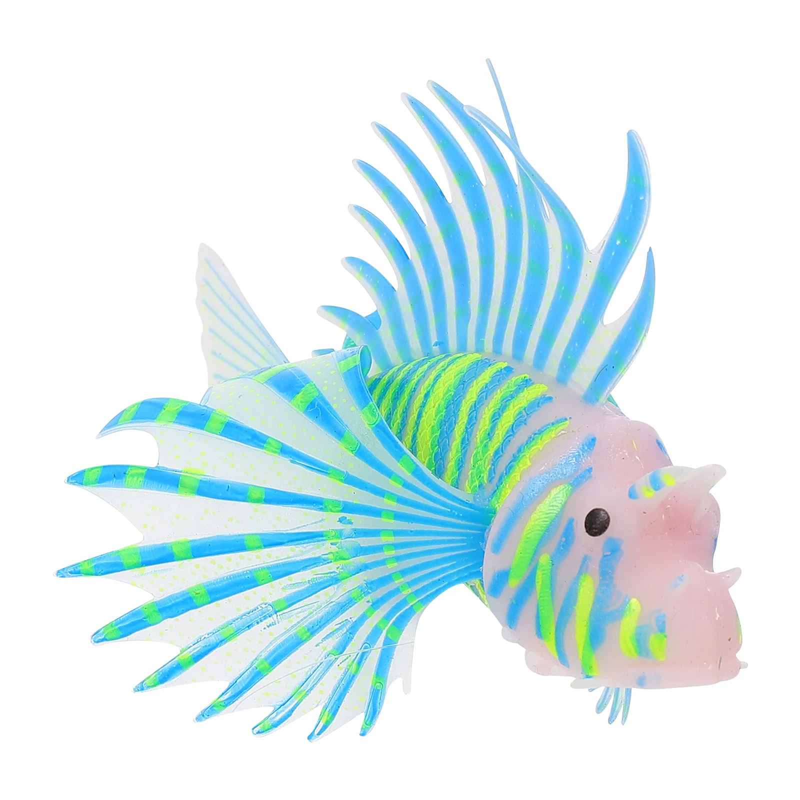 

1Pcs Aquarium Silicone Fish Tank Artificial Sea Fish Decor Exquisite Details Floating Ornament Aquarium Decoration