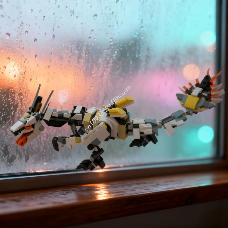 

437pcs MOC Horizon Adventures Clawstrider Attack Alternate Model Building Blocks Toys Construction Christmas Gifts Brick Kids