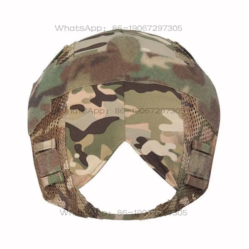 

Suitable for Outdoor Activities with Mesh Helmets, Fabrics, Camouflage with Velcro Dark Night Camouflage