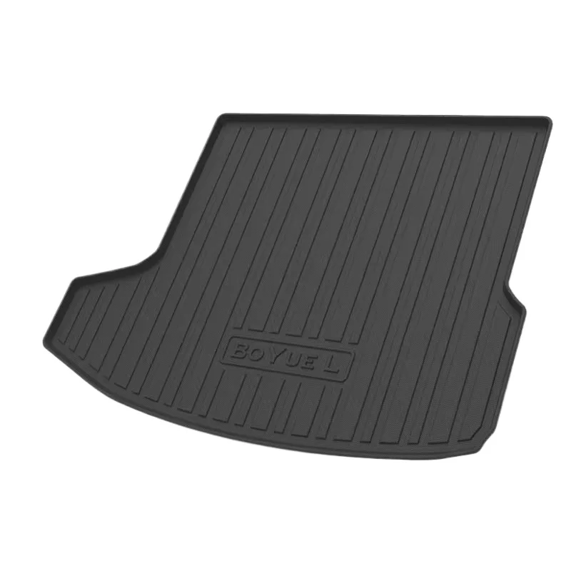 For Geely Atlas Pro  Floor Liners Trunk Cargo Mats Footpads Interior For Geely Boyue L All Weather Protection Floor Mats