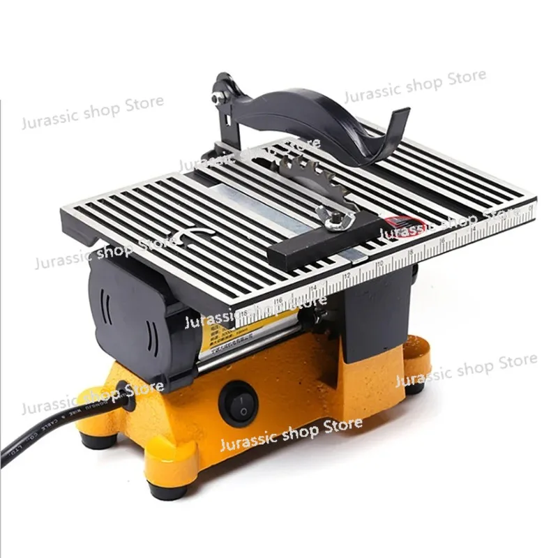 

220V Multifunction Mini Bench Saw for Cutting Wood Copper Aluminium 4" Mini Table Saw Mini Cutting Machine