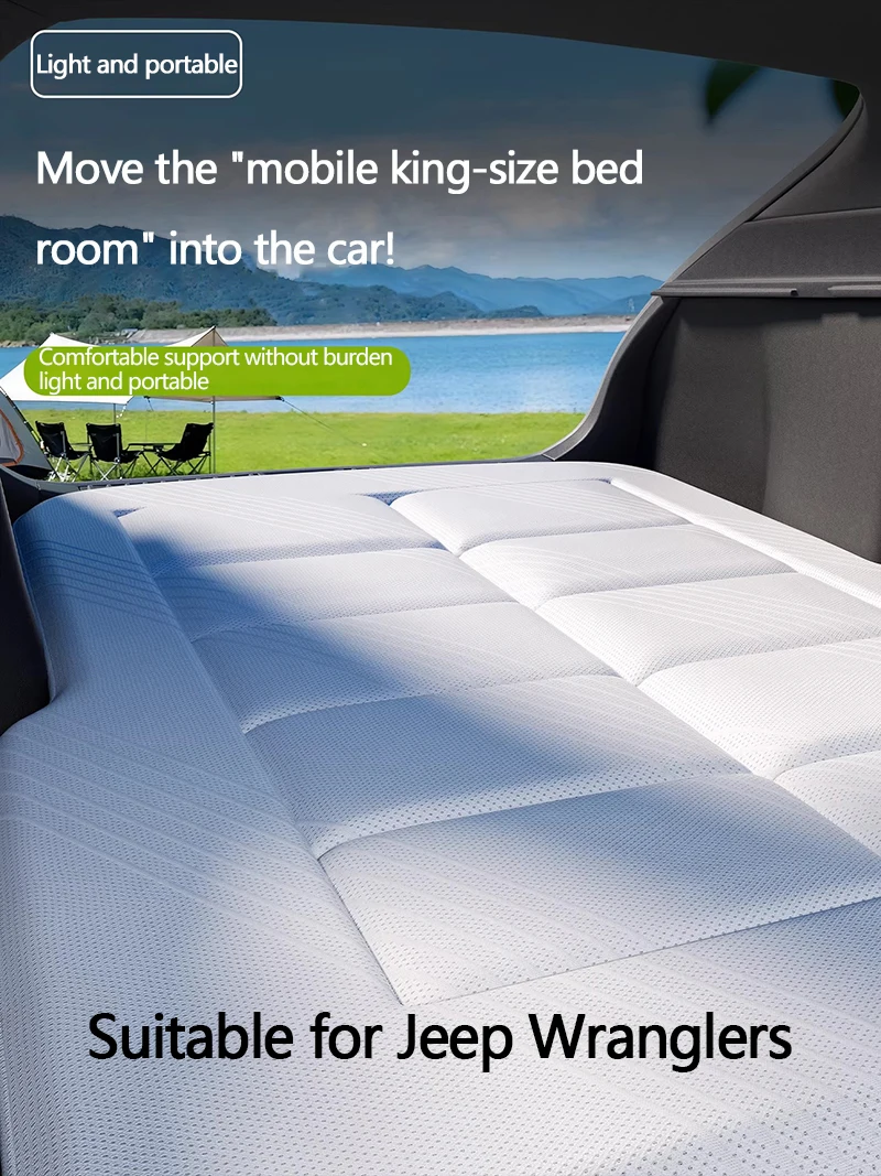 Suitable for JEEP Wrangler car car mattresses, trunk sleeping pads, and car sleeping tools. It is wear-resistant and anti-slip