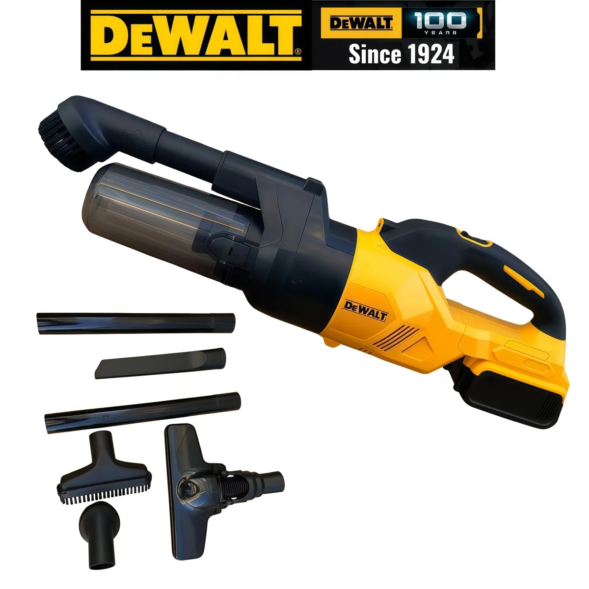 

New DEWALT 20V Vacuum Cleaner He Is Suitable for Various Corners Such Houses Carpets and Other Places That Need to Cleaned