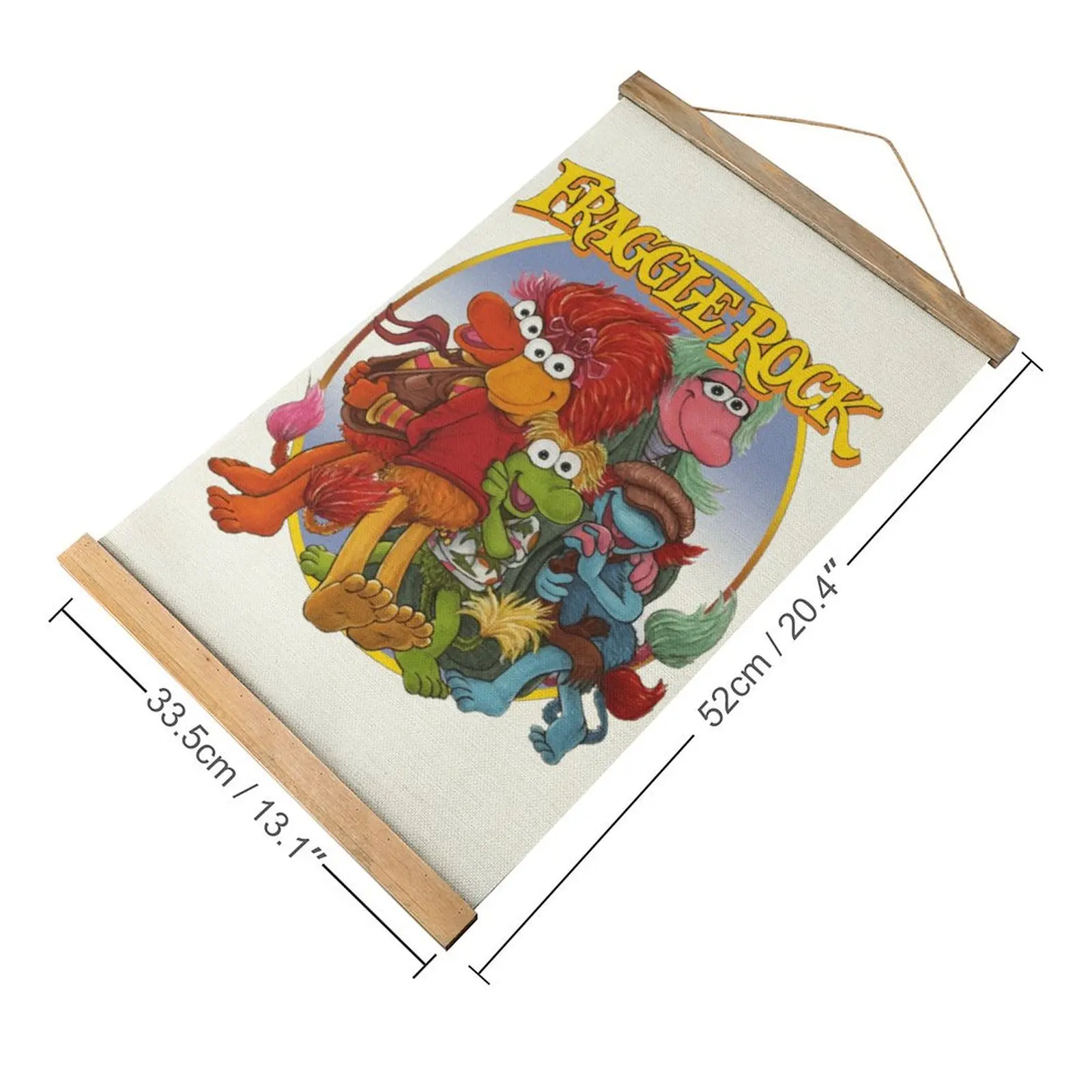 Fraggle Rock Vintage For Sale Evangelio (3) Canvas Hanging Picture Graphic Cool Mural Restaurant Picture Hanging Novelty Style D