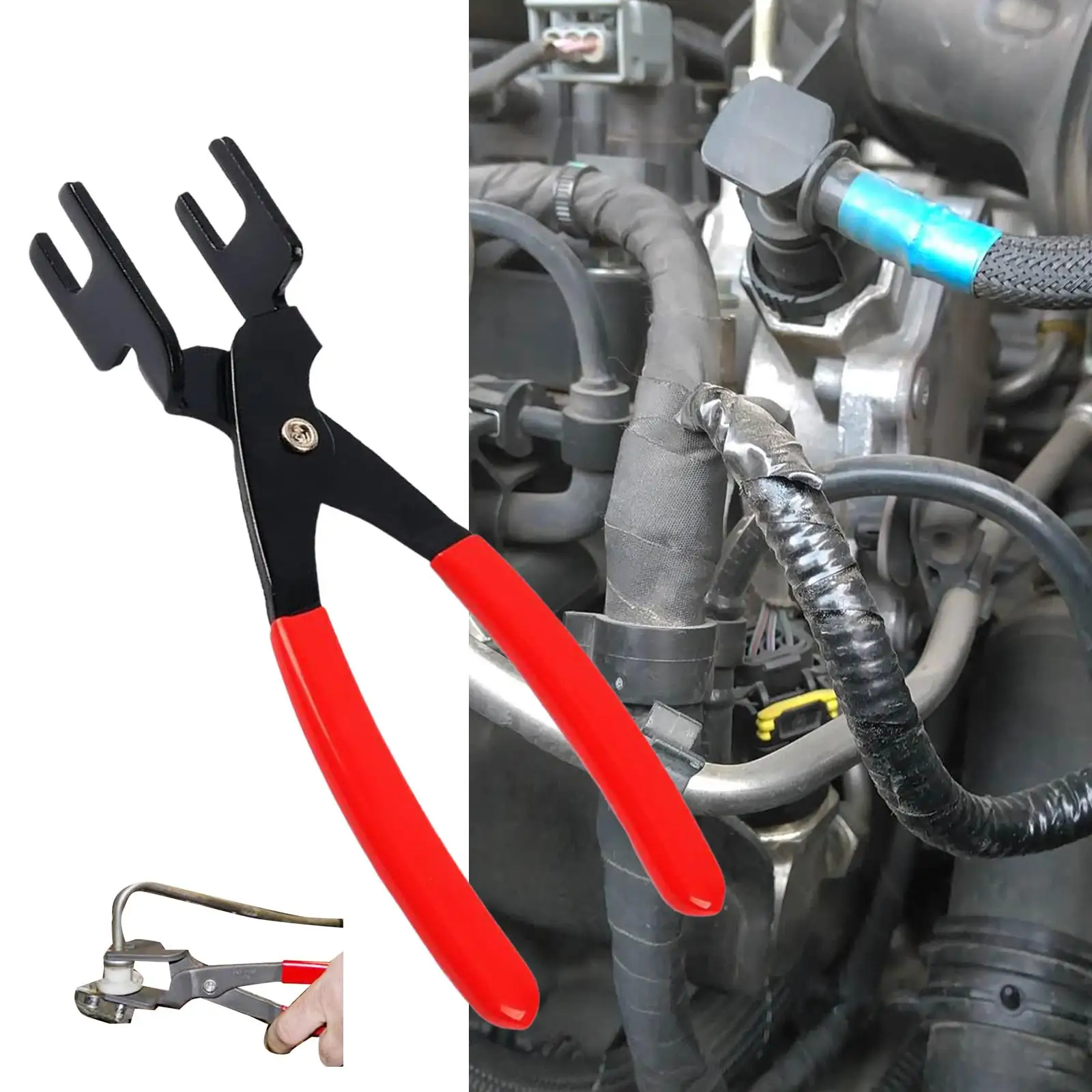 

Плоскогубцы для снятия линии топливопровода, инструмент для легкого подключения в гараже