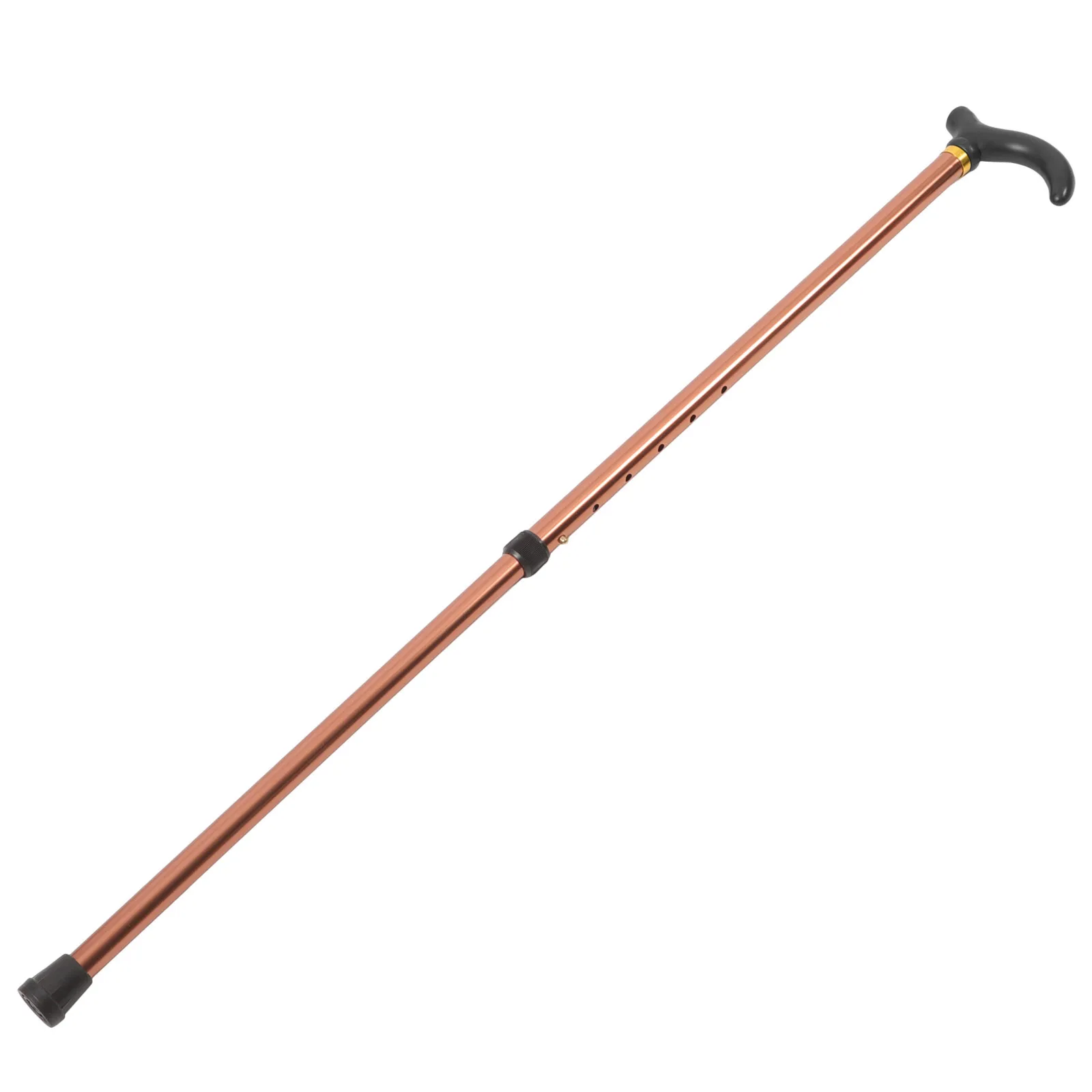 

Collapsible Telescoping Walking Stick Non-Slip Metal Hiking Pole Lightweight Portable Trekking Pole for Elderly Travel Outdoor