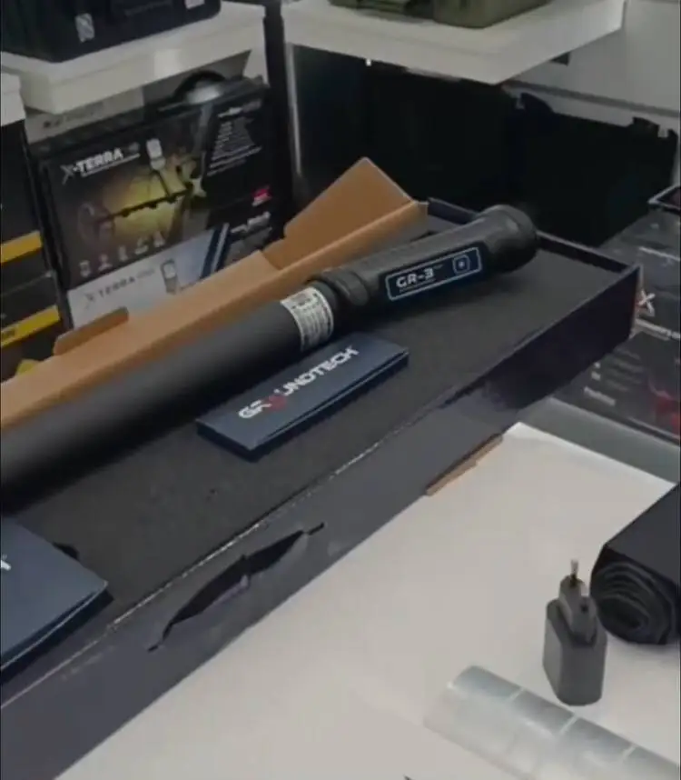 &&..CHRISMAX PROMO! KOOP 2, KRIJG 1 GRATIS 2025 GR3 Plus 3D-metaaldetector voor Gold Treasure |   Diep op zoek naar dubbele sensor