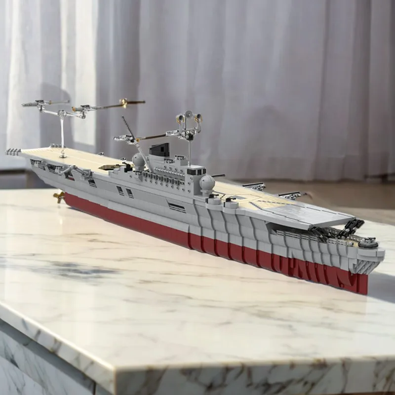 

4506PCS Seydlitz Heavy Cruiser Retro Military Model Building Block Moc DIY Education Model Building Blocks Birthday Toys Gift