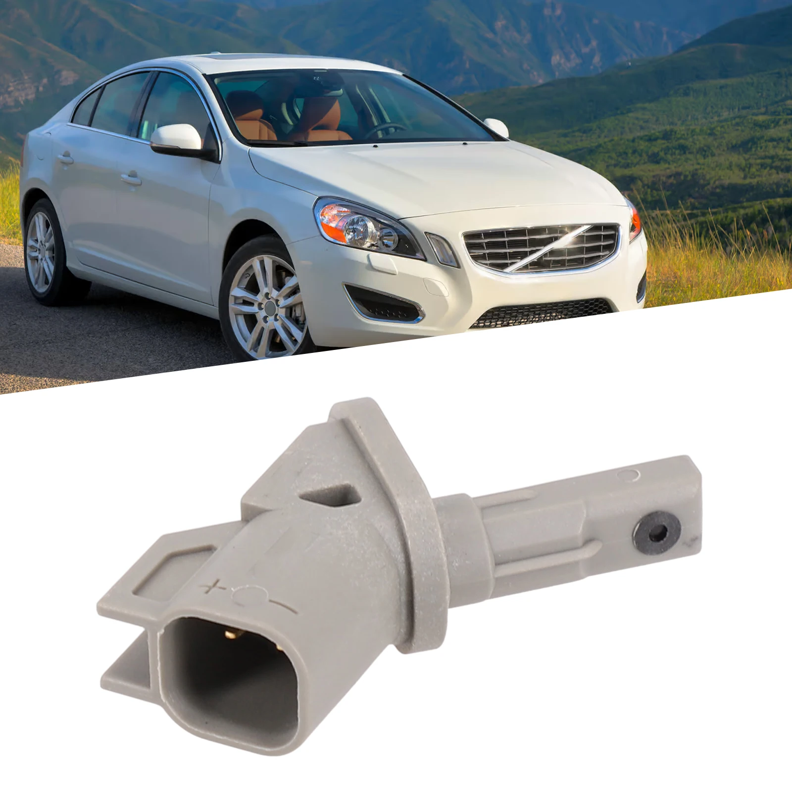 Front ABS Wheel Speed Sensor for Volvo For S60 II 134 2 0 D4 Diesel Saloon 2010 2015 Compatible Part Number 31423572 30793929