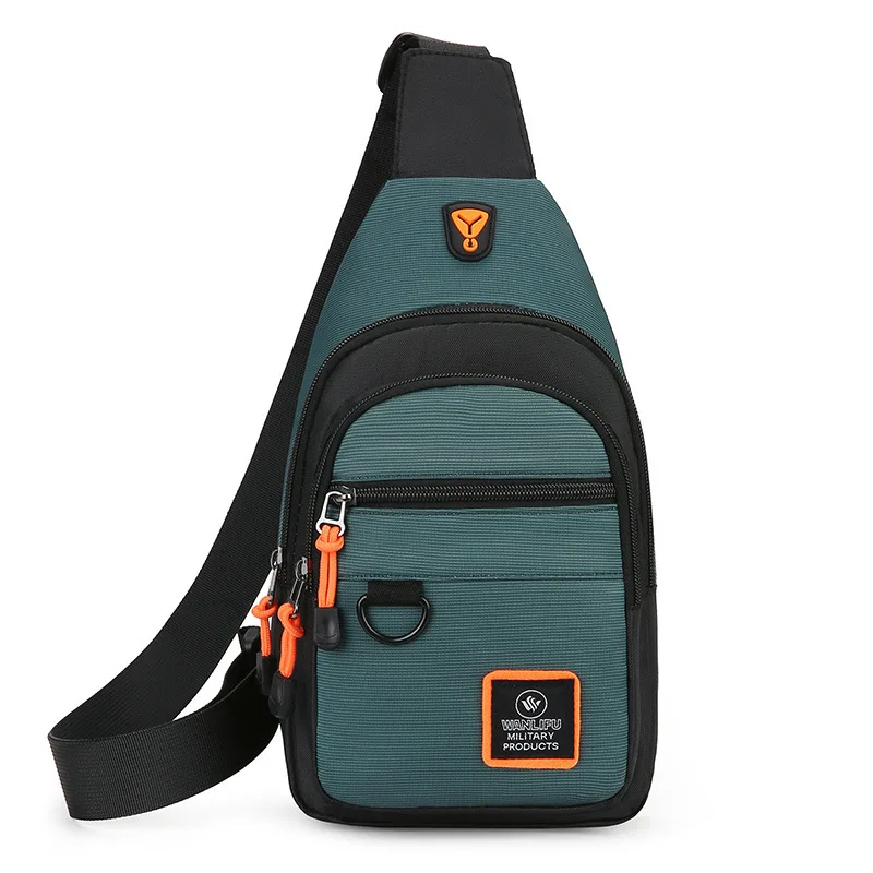 

Men's Chest Bag Casual Messenger Bag MultiFunctional Crossbody Bags For Husband Male Korea Shoulder Bag Sport Outdoor Chest Pack