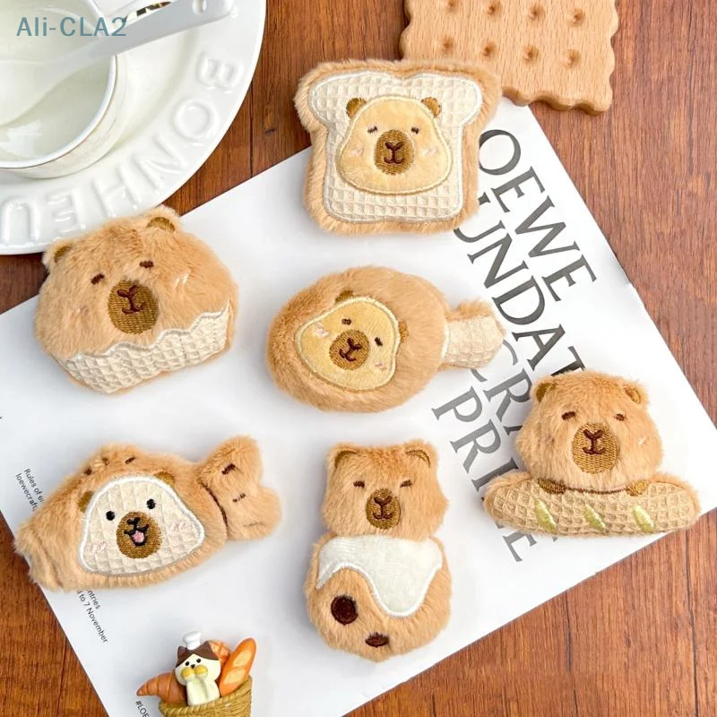 

Cute Cartoon Capybara Keychain Creative Stuffed Capybara Keychain Pendant Creative Backpack Decoration Accessories Gifts