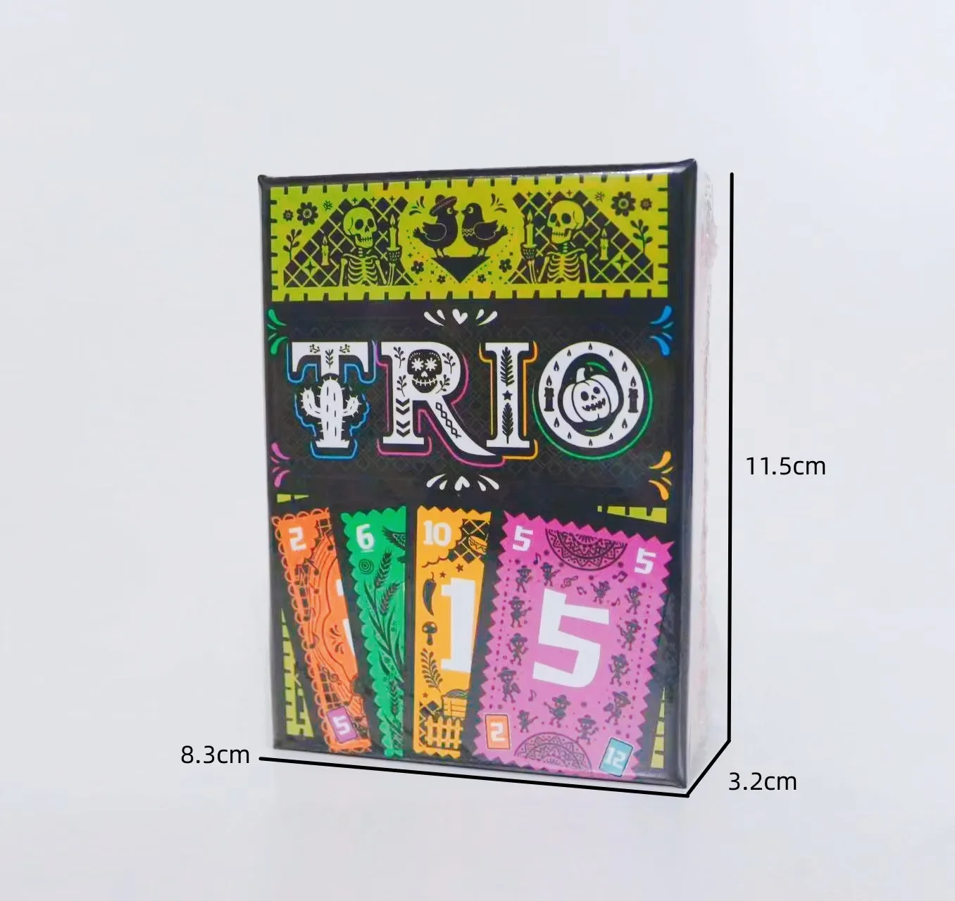 

TRIO Strategy Board Game | 3-6 Players | 15 Minutes Playing Time . Family Game Nights , Perfect for Party Game