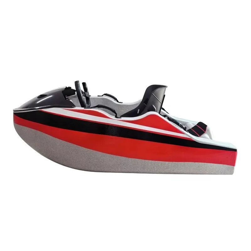 Boot Elektrische Lithiumbatterie High Speed Wasser Unterhaltung Surfbrett Mini Speed Karting Boot