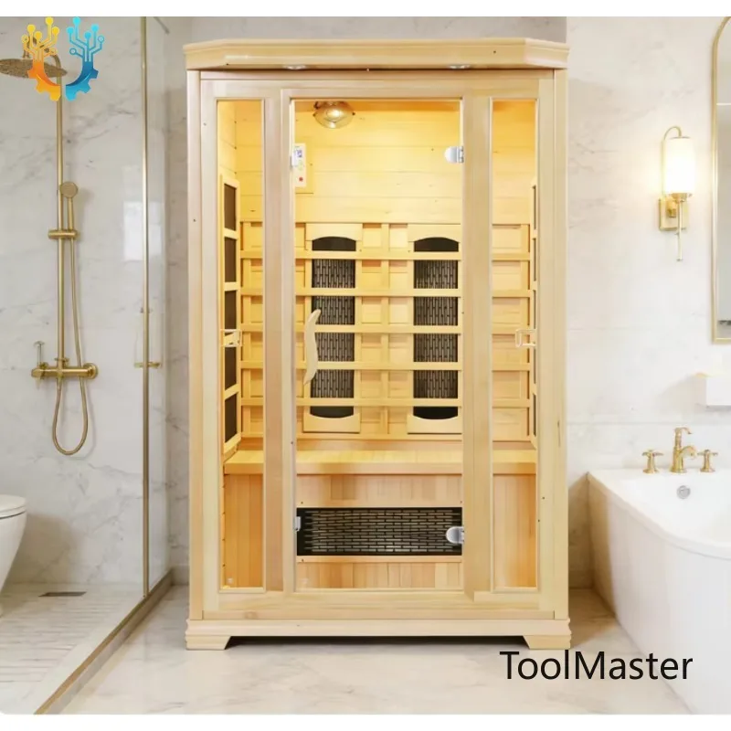 

【2026】Portable Indoor 2 Persons Far Infrared Sauna Room Dry Heat Therapy Sauna For Home Use