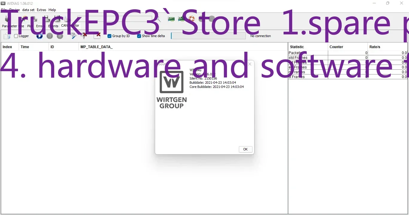 

TruckEPC3 Wirtgen WIDIAG Diagnostic Software 1.07.007 [05.2022]