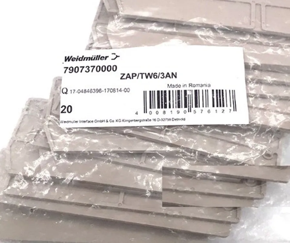 100pcs Terminal baffle ZAP/TW6/3AN   7907370000