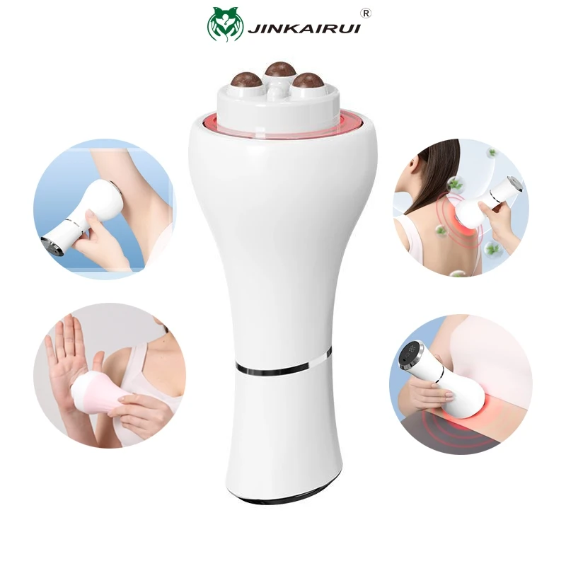 Cordless Handheld Cellulite Massager, Body Sculpting Machine,Rechargeable Stomach Fat Massage Abdominal Belly Thighs Butt Neck