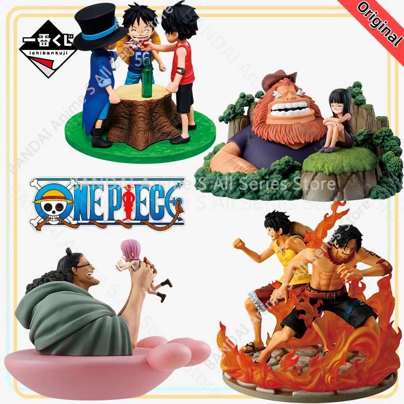 

【100%Authentic】Original Ichiban Kuji One Piece Dramatic Memories Revible Moment H=10-15cm Anime Character Model Decoration Toys