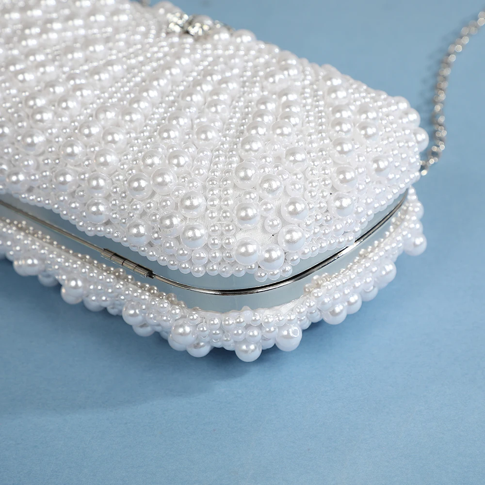 Nieuwe vintage parel avondtasj - Evening Bag Beaded recensie en prijs
