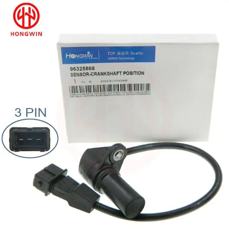 96325868,89933123 Crankshaft Position Sensor for Chevrolet Aveo Kalos Lacetti Matiz Nubira Spark Daewoo Tico 0.8 1.0 1.2 1.4