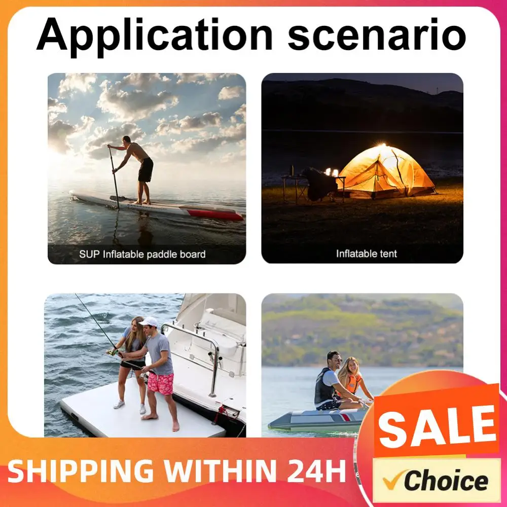 

10PSI SUP Board Pump with Auto Shut Off SUP Boat Inflatable Pump Digital Display Portable Air Compressor for Air Boat Mattress