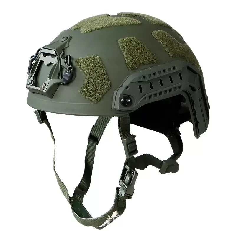 High-Peak Rail-Adjustable Knob Shock-Absorbing Protective Helmet | Full-Coverage Safety Helmet