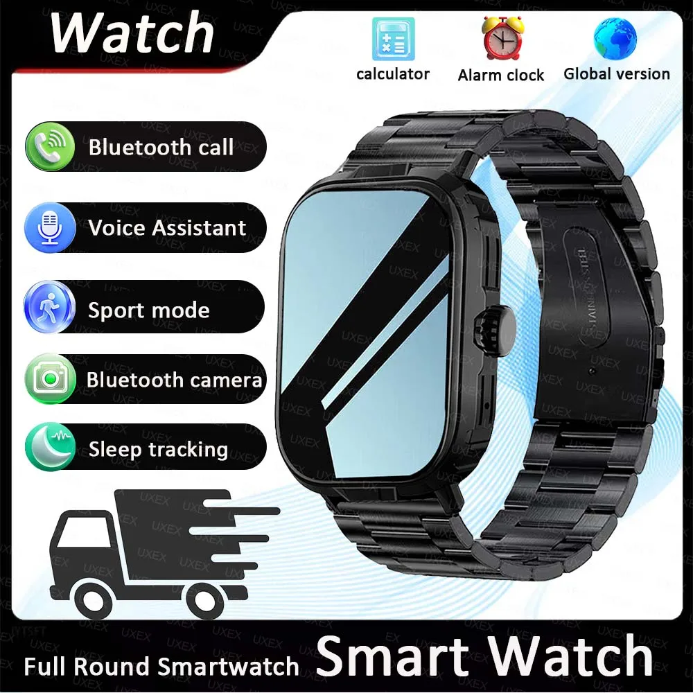 

Умные часы для улицы Masculinos 2.01 HD, полноэкранный эксклюзивный подарок, беспроводной трекер для звонков и здоровья, женские часы на заказ, спортивные часы