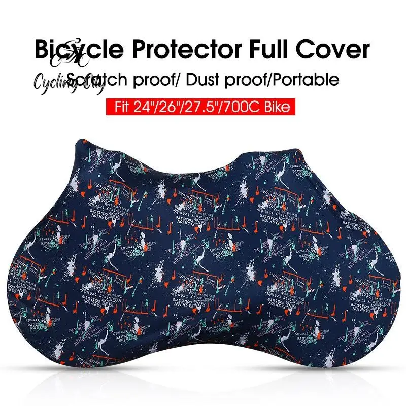 

Cycling City Bike Dust Covers Mountain Bike Wheel Covers Road Bike Dust Covers Multi Size Portable Stretch Protection Dust Cover