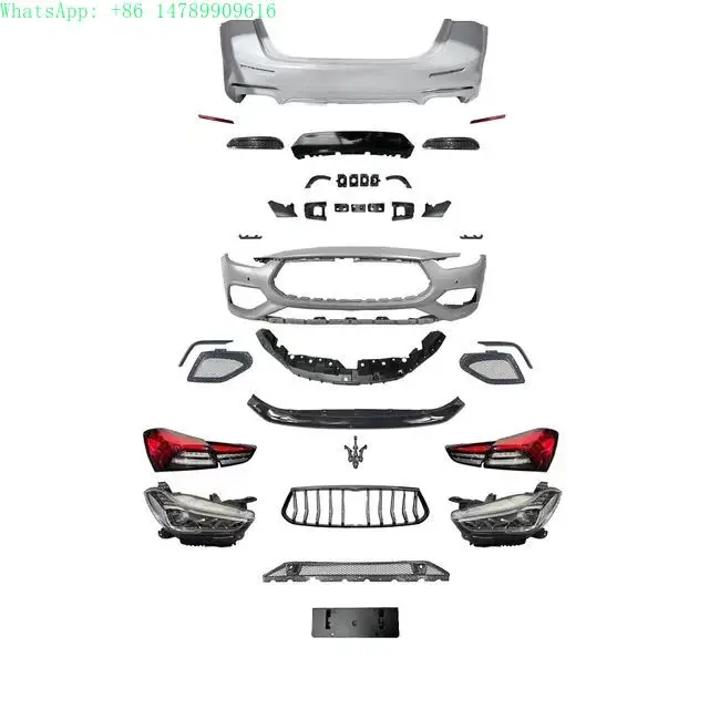 Extreme MakeoverFor President GT Geberit Levante Front Bumper Cover Headlight Leafboard From Old Model To New Model Dismantling