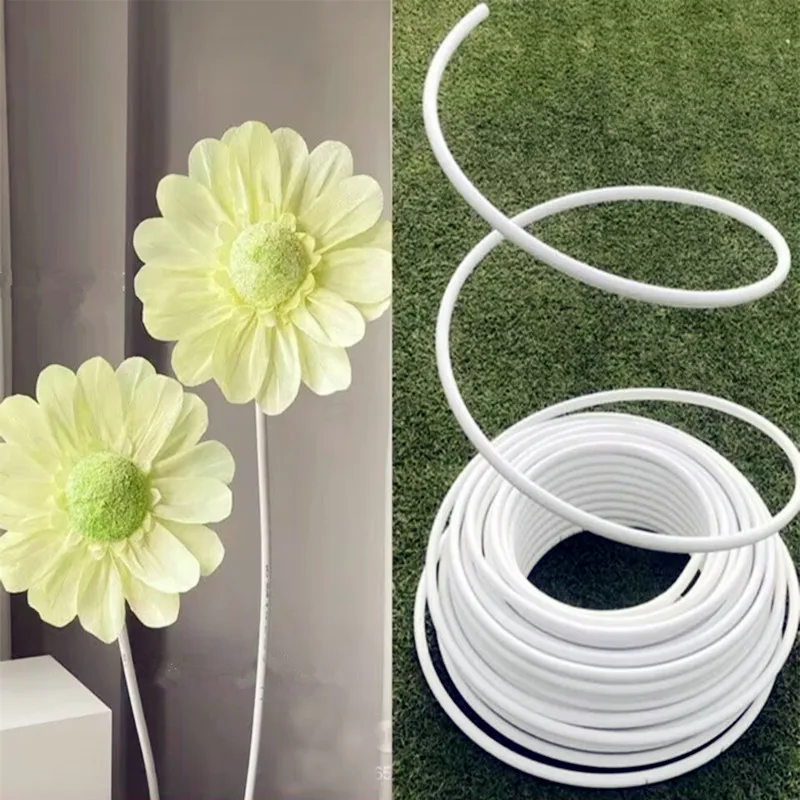 Creative Modelling Tube Flexible Bending Aluminum Plastic Pipe Balloon Frame Wedding Arch Stand For Birthday Party DIY Supplies