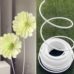 Tubo de modelado creativo Flexible, tubo de plástico de aluminio, marco de globo, fiesta de cumpleaños de boda para soporte de arco, suministros de bricolaje