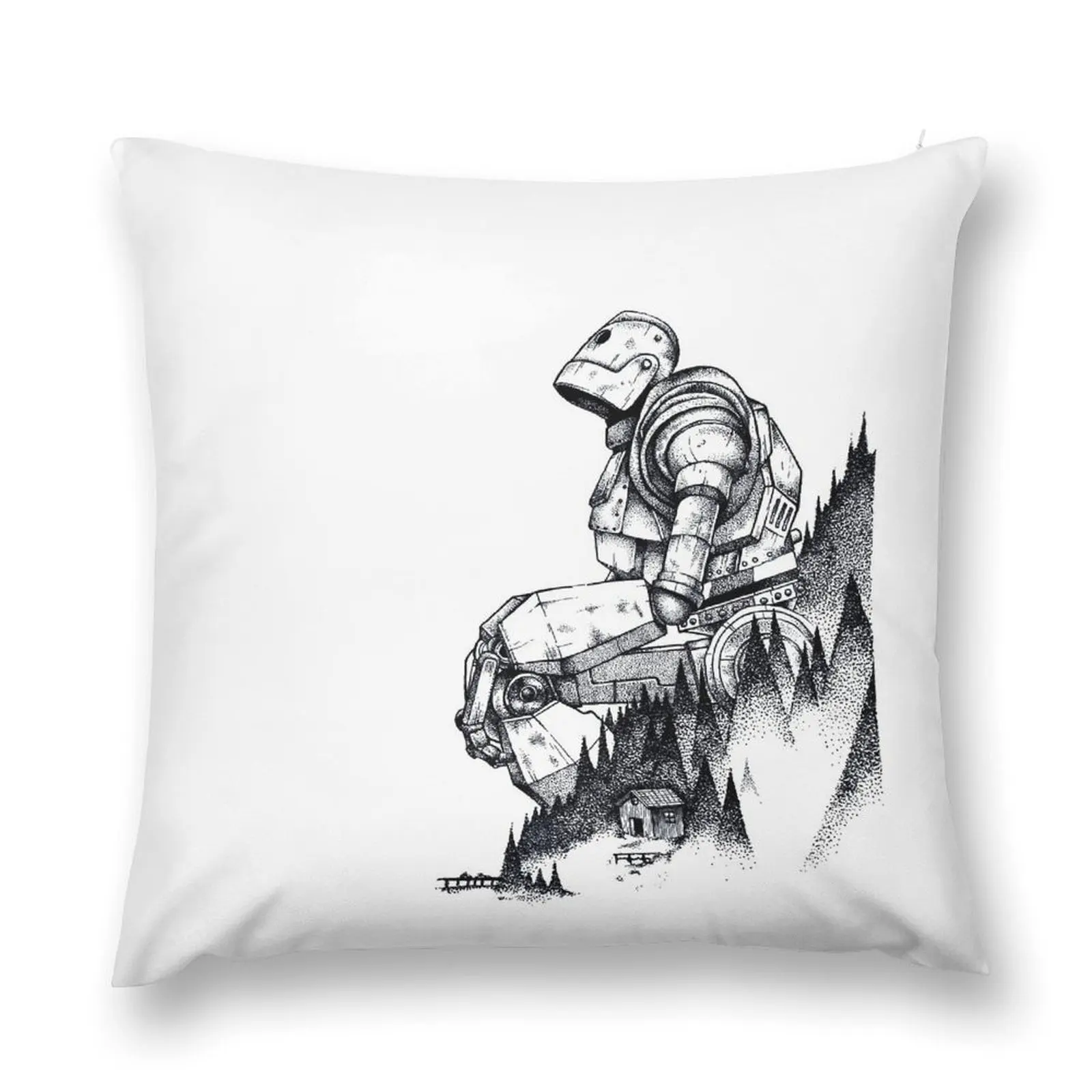 

Iron Giant Throw Pillow Christmas Pillow Cases Luxury Pillow Cover Sofa Decorative Covers Decorative Cushion