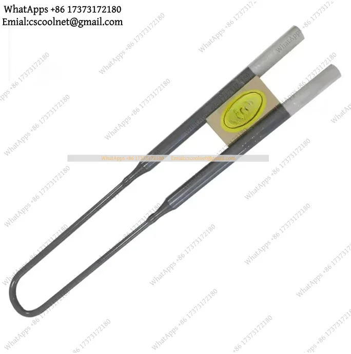TC1700 U Type Mosi2 Flexible Ceramic Heating Element for Electric Furnace