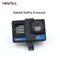 PHISITAL 3D Printed TPU Naked Camera 8 Mount Support Bracket for GEPRC Naked gopro 8 FPV drone Frame DIY parts M5/M3/M2 hole