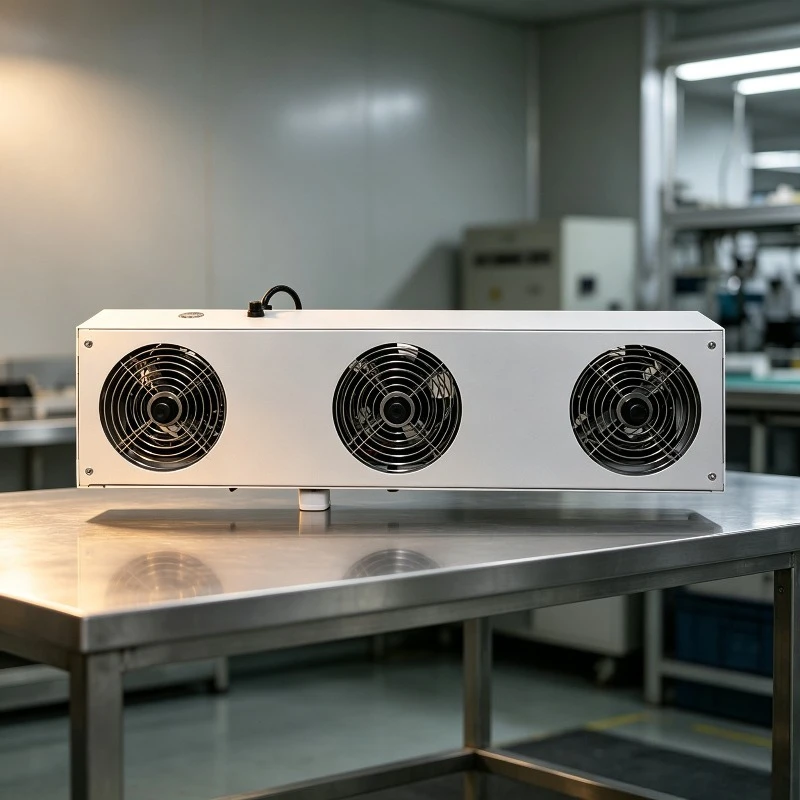 ST-102A Industrial Hanging Ionizing Air Blower Static Eliminator Plasma Fan for Electronic Factory Dust Removal