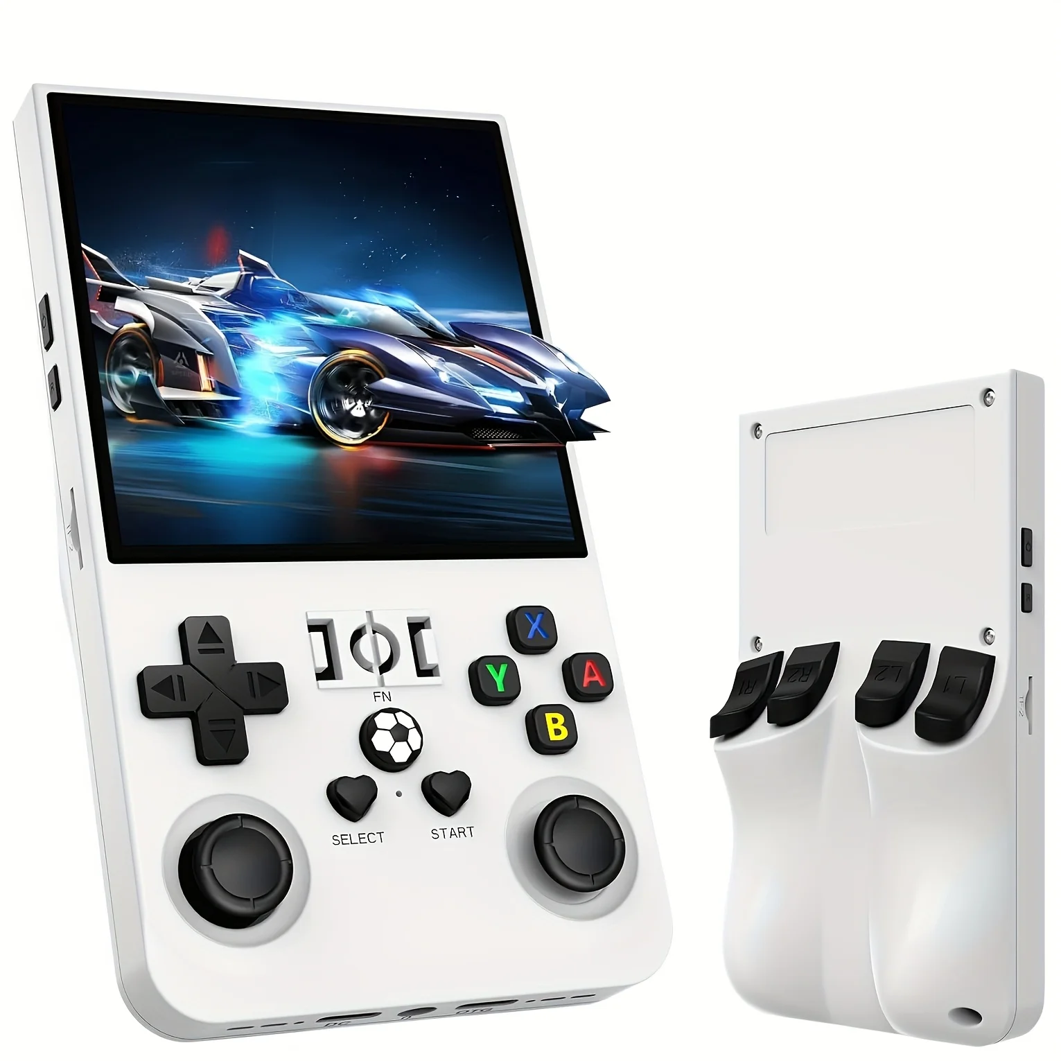 R36MAX Retro Handheld Game Console 4.0 Inch 720x720 IPS Screen Open Source Linux Portable Pocket Video Game Player Emulator
