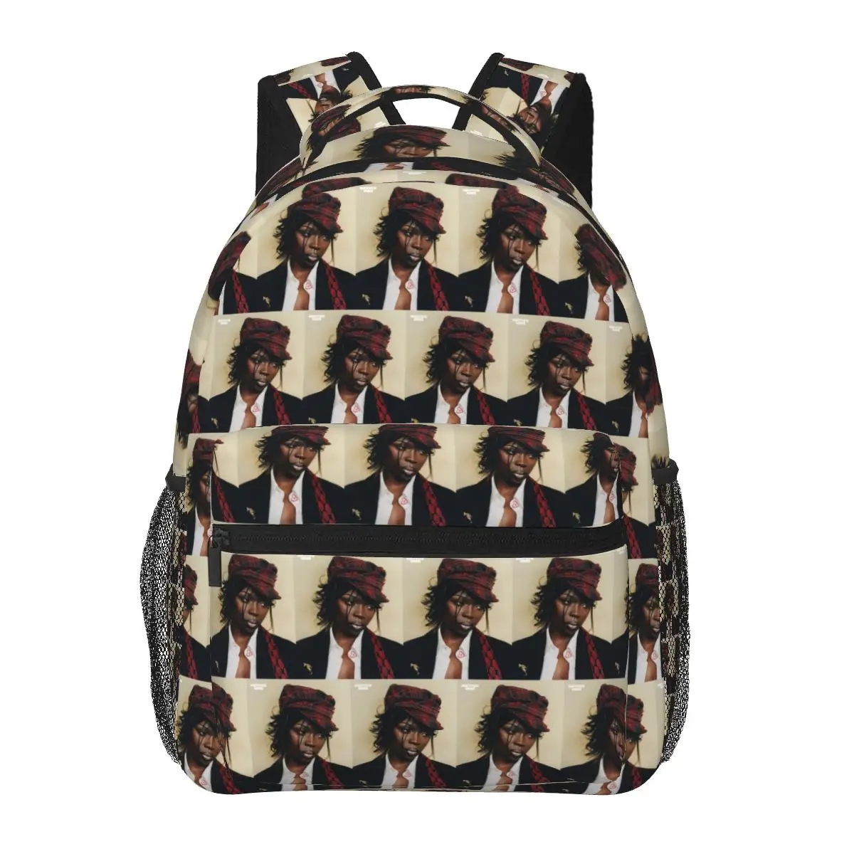 Rapper Theodora Boss Lady Photo Backpacks Boys Girls Bookbag Students School Bags Cartoon Rucksack Shoulder Bag Large Capacity