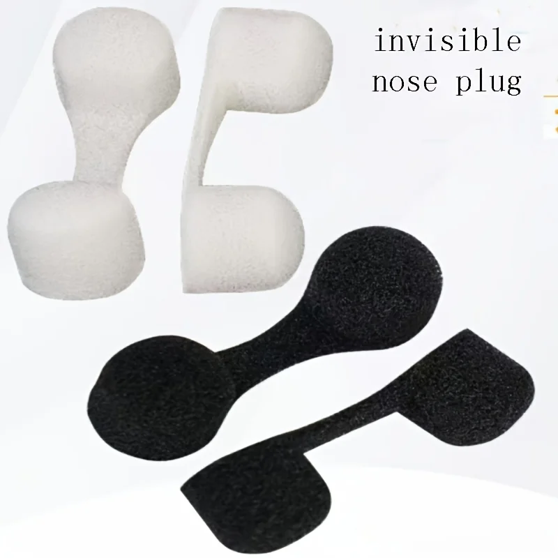 10pcs New Invisible Nasal Strips for Blocking Dust and Haze, Easy to Breathe, Washable and Breathable Nasal Masks
