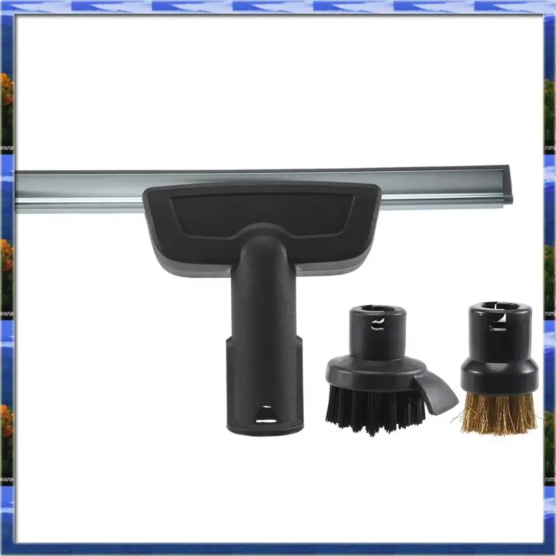 The For Karcher SC2 SC3 SC4 SC5 CTK10 CTK20 Window Nozzle Scraper Round Brush For Steam Cleaner Mirrors,Clean Slit Moisture