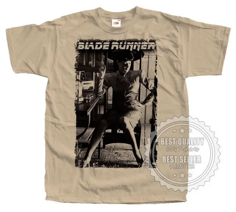 

Blade Runner V25 Movie Film Poster Men's T all sizes S5XL Tan Khaki vintage colorshirt