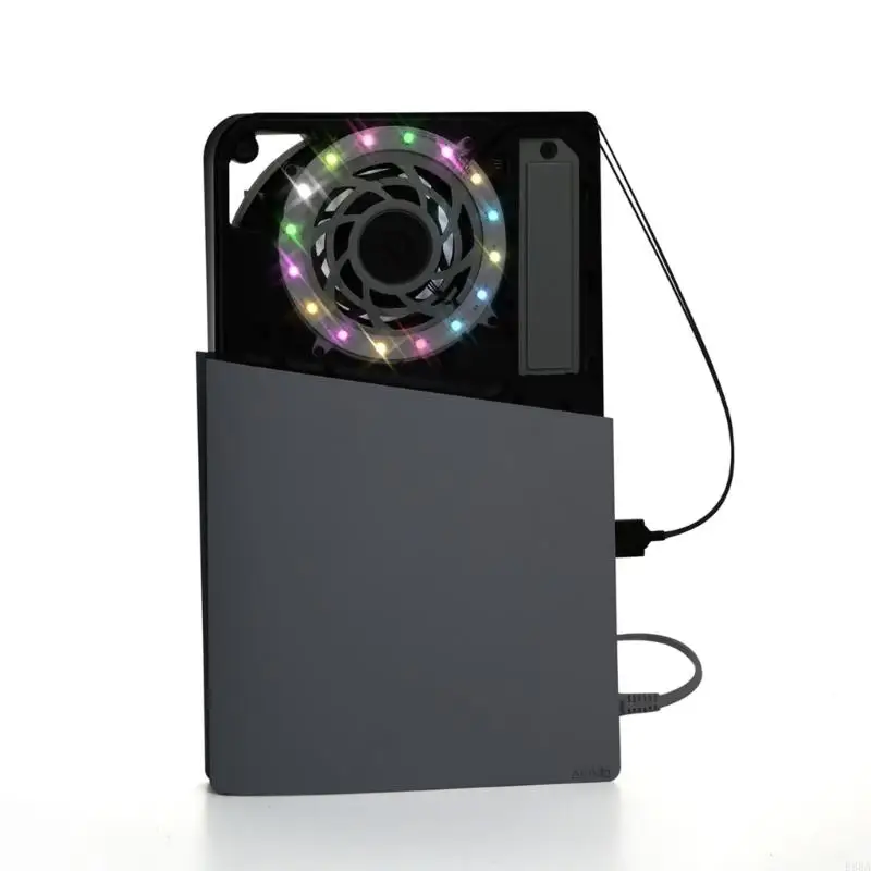 E8BA LED Light Mood Light Circle 12 Effets colorés Connexion USB contrôlée par voix pour P5 / 5P / P5 Host