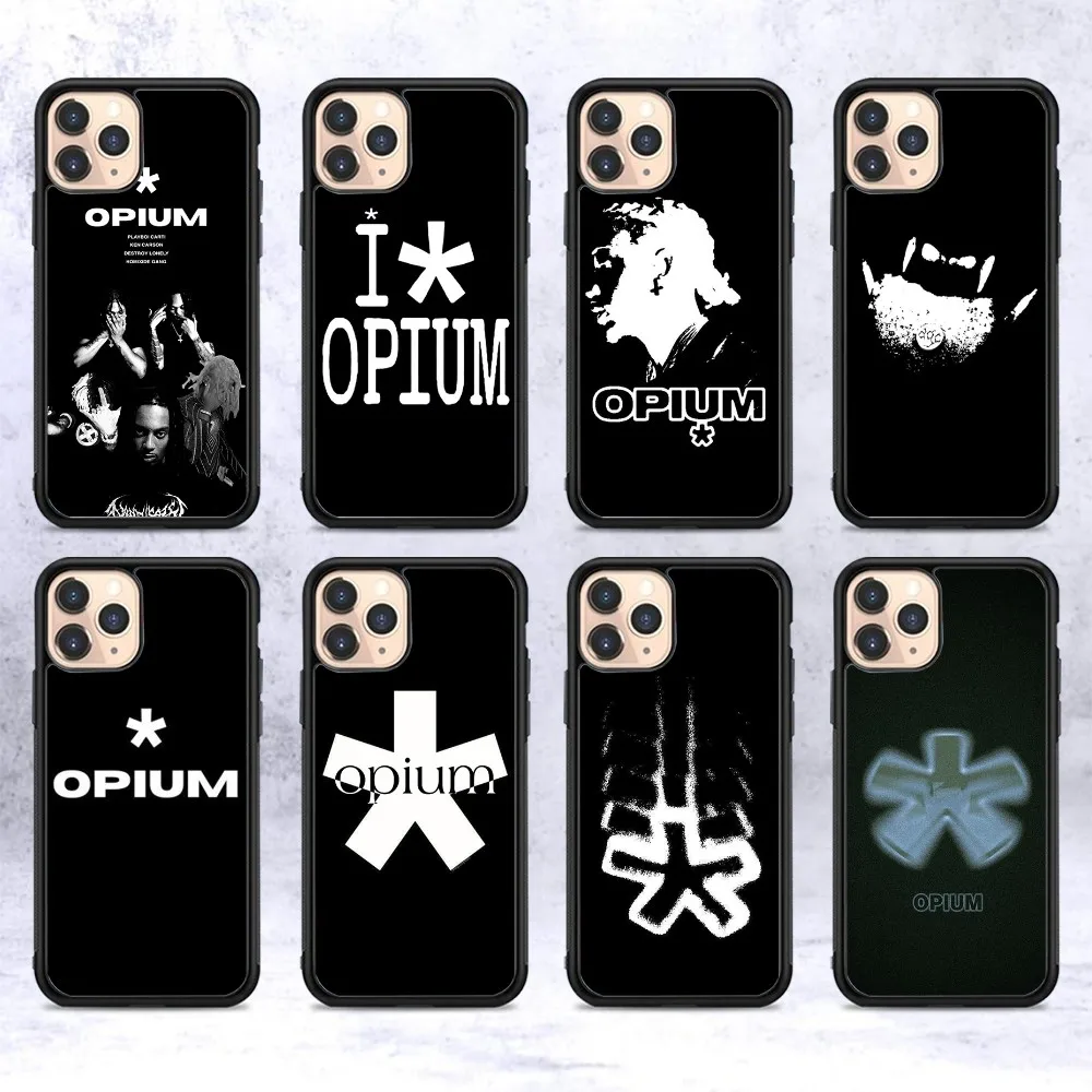 O-Opium Rap Playboi Carti Phone Case Silicone PC+TPU For Samsung S10 20 30 22 23 24 Plus Lite Ultra Cover