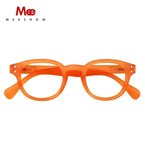 Meeshow tendencia clásica nuevo Color gafas de lectura estilo Retro europeo calidad hombres mujeres gafas con Flex Lesebrillen 1513