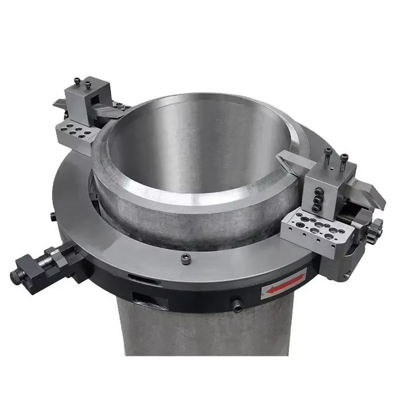 -168 OD Mounted Out Diameter 50-168mm PNEUMATIC Pipe Cold Cutting Beveling Machine Clamshell Cutter