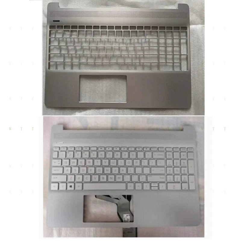 

WT For HP 15-EF 15-DY TPN-Q222 Keyboard Palmrest Upper Case M17184-001 M17185-001